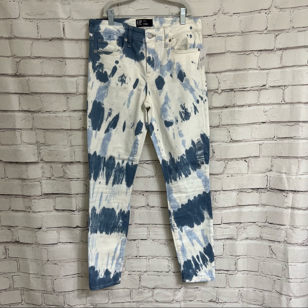 GAP Tye dye super skinny LEGGING jeans size 4/27